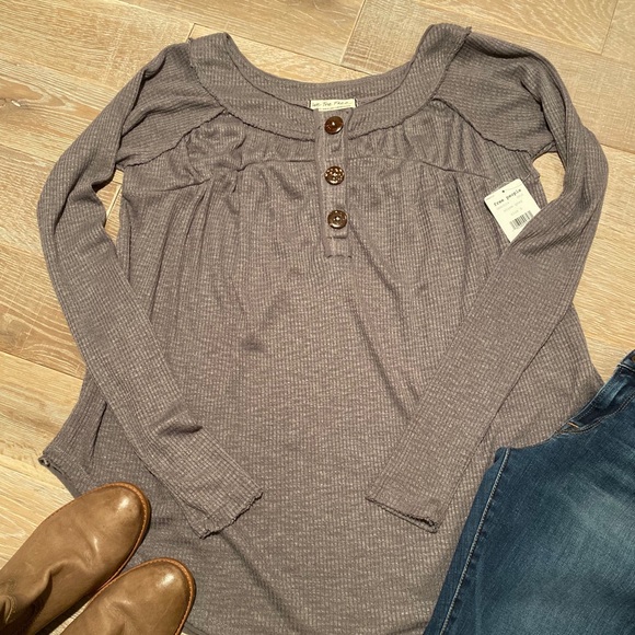 Free People Tops - NEW Free People NWT Must Have Henley